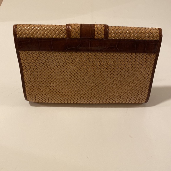 Raffia Straw Bag. Lord and Taylor. Very unique. - Picture 2 of 9